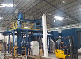 悬链式抛丸清理机